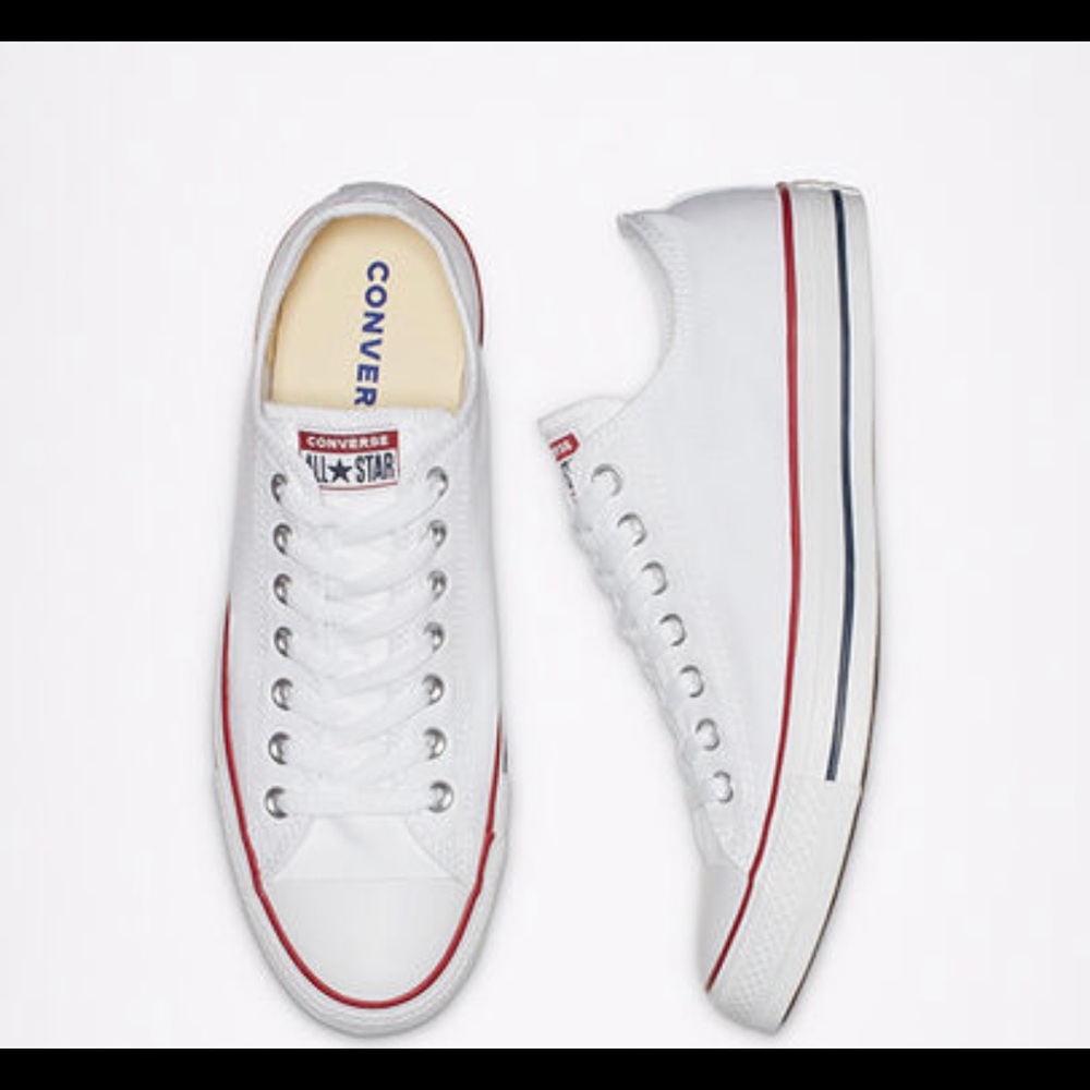 Men size 8 converse. Worn once.